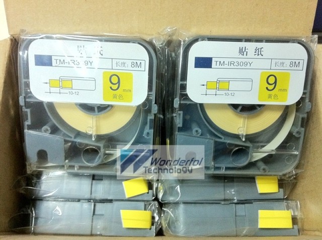 LM-IR309Y line machine MAX sticker LM-380EZ sticker TM-TP309Y label LM-370E