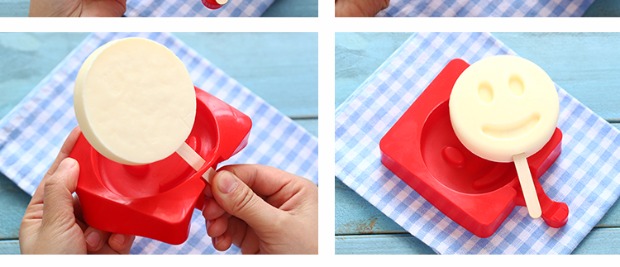 [Show nghệ thuật silicone khuôn kem] tự làm kem khuôn tự làm hộp băng đá lưới popsicle popsicle khuôn nhà - Tự làm khuôn nướng khuôn kem silicon