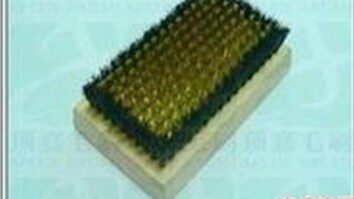 Large handle pure brass wire brush metal surface cleaning brush except lacquer rust removal brush square long oval non-mark 