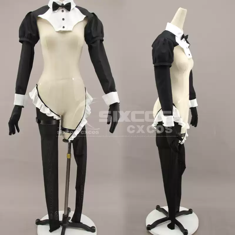 客制逆兔女郎COS服装 私设兔女郎酒吧行头造型设计-Taobao-Tmall