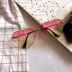 Harajuku Wind Ocean Tablet Retro Kính râm tình yêu Wild Soft Girl Trong suốt Tình yêu Gradient Mát Kính mát kính râm cận Kính đeo mắt kính