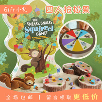 Learning Resources small squirrel four snatched pine fruit table tour Sneaky Puzzle Training Parent-child Toys