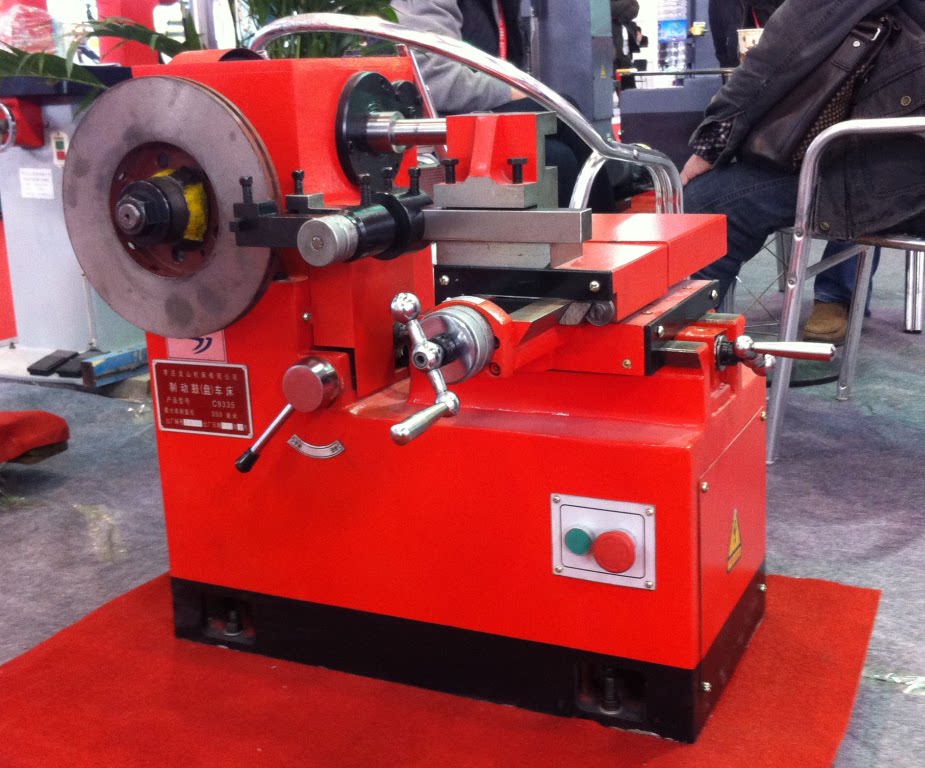 C9335 Size Car Brake Drum Disc Repair Machine Light Drum Disc Machine Grinder Brake Drum Disc Lathe C9370