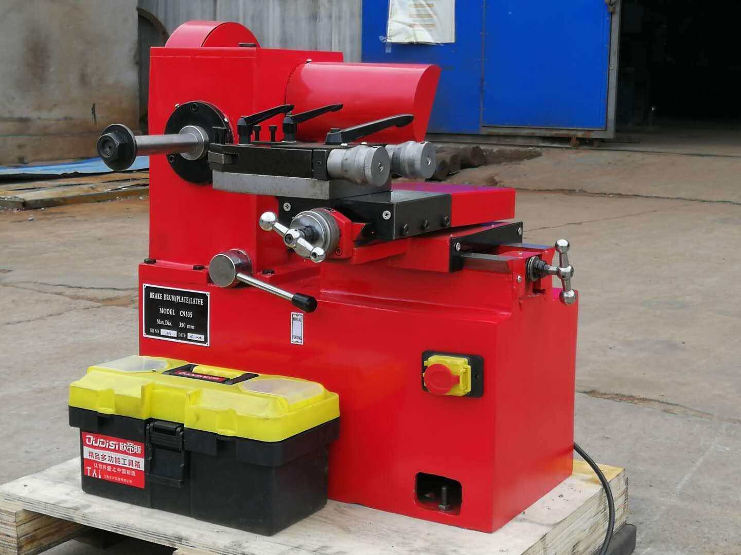 C9335 Size Car Brake Drum Disc Repair Machine Light Drum Disc Machine Grinder Brake Drum Disc Lathe C9370