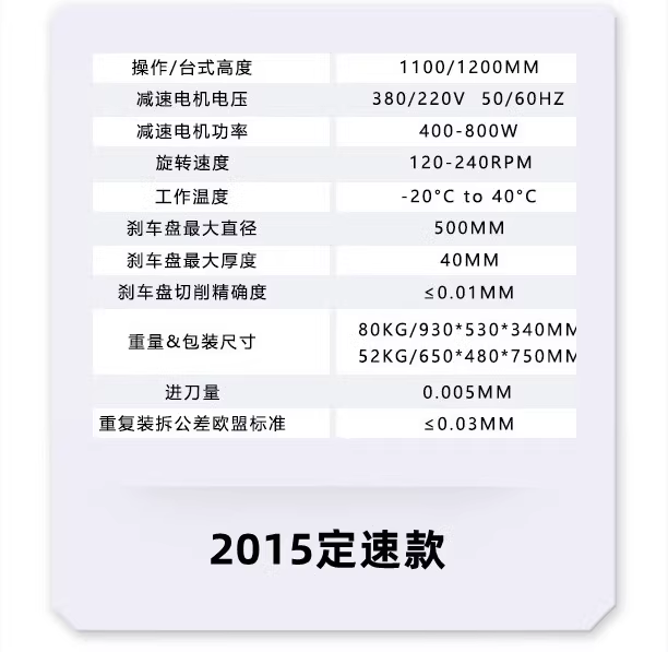 Kevin MA2009 Stepless Variable Speed Disc Grinder Disc MAchine Brake Disc Repair MAchine Brake Disc Disc Disc Grinder