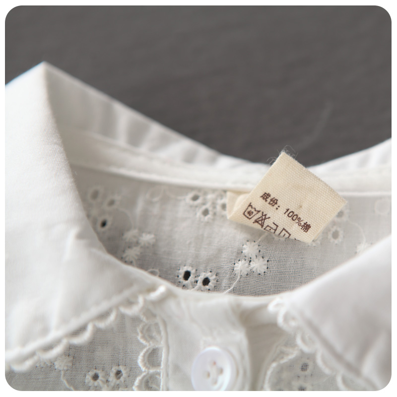 Chemise fille à manche longue - Ref 2088617 Image 12