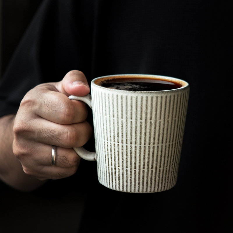 Simple Ceramic Coffee Mug, Hot American Retro Style, Suitable for Guesthouses, Hotels, Home Use, Men's Latte Drinking Cup, 350ml Simple Ceramic Coffee Mug, Hot American Retro Style, Suitable for Guesthouses, Hotels, Home Use, Men's Latte Drinking Cup, 350ml