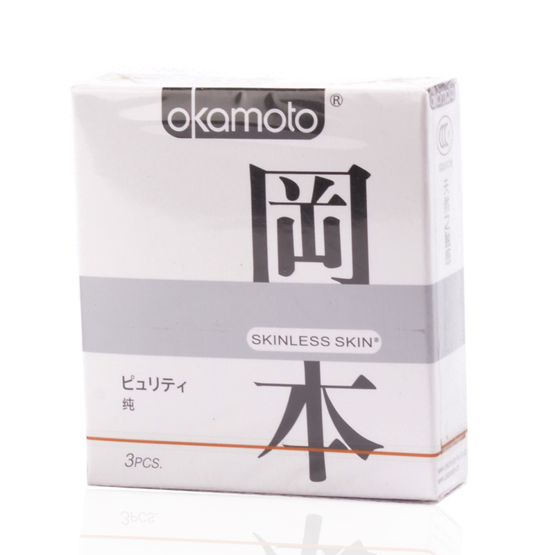 冈本 避孕套3片装 成人性情趣用品RK