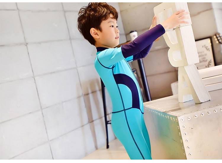 Nhanh chóng làm khô quần dài tay một mảnh Kem chống nắng nam và nữ Hàn Quốc trẻ nhỏ và lớn trẻ em quần áo thể thao bán đồ bơi trẻ em