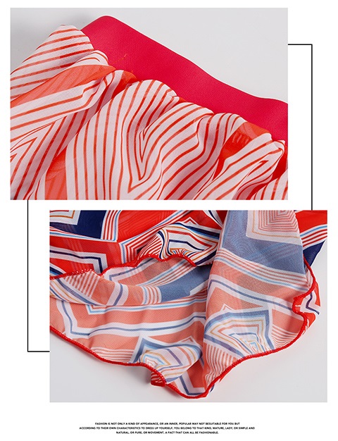 Phong cách dân tộc retro gợi cảm chia váy bikini ba mảnh phù hợp với cặp đôi suối nước nóng nam nữ quần áo bơi - Vài đồ bơi đồ đôi nam nữ đi biển