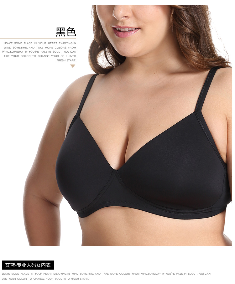 Ai Blu-ray no rims bra girl ngực lớn khoe dáng nhỏ ngủ áo ngực cúp lớn cỡ lớn đồ lót béo mm ao lot cho nguoi nguc to