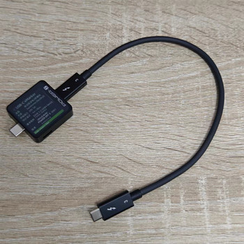 Thunderbolt 3 Data Cable 40Gbps Supports 100W 20V 5A Charging