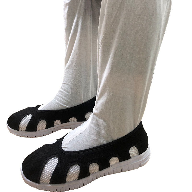 Film and television costume boots ancient socks Taoist taoist socks monk socks drama Wudang cloud socks cloth socks opera supplies Xiaosheng