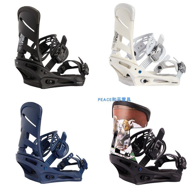 22-23 BURTON Burton Mission Re:Flex Snowboard Binding Men's Beginner Advanced