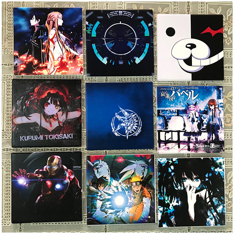 Come and customize the Cartoon Perimeter Thermal Insulation Mat Cup Mat Game Movie Trend Pop Mento Cup Mat