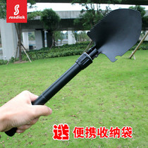 Mountain passenger Small number engineering shovel multi-function shovel folding shovel garden shovel with outer bag portable