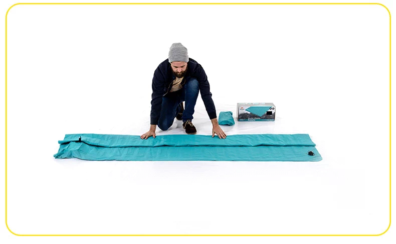 NH Mover đệm đôi bơm hơi Cắm trại cắm trại ngoài trời lều ngủ để mở rộng pad dày - Thảm chống ẩm / Mat / Gối thảm trải đi picnic