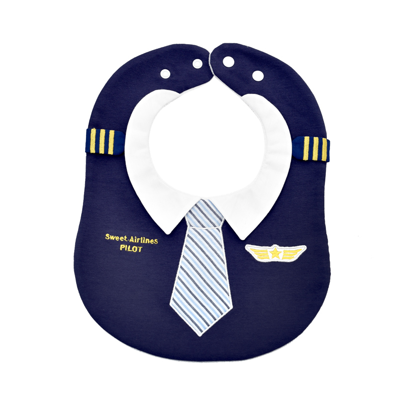 Handsome pilot Saliva Towel Baby Enclosure Pocket Pure Cotton 100 Hitch for a Canon