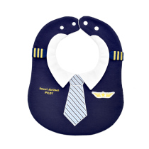 Handsome Pilot Saliva Towel Baby Round Mouth Pure Cotton 100 Hitch for a Canon