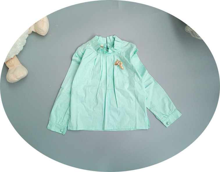 Chemise fille à manche longue - Ref 2087374 Image 5