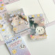 Bear Love Season Sticker Roll Hand Account Decoration Die-cut Tape Pet Washi Paper Daily Lovers Little Things Heartbeat Signal