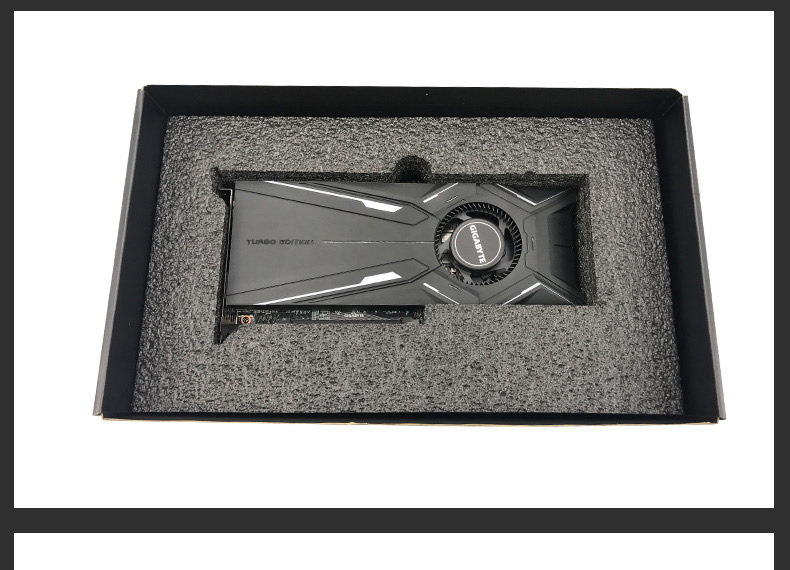 Видеокарта 技嘉gigabyte rtx2080ti 11g公版单涡轮显卡 深度学习ai计算 95新