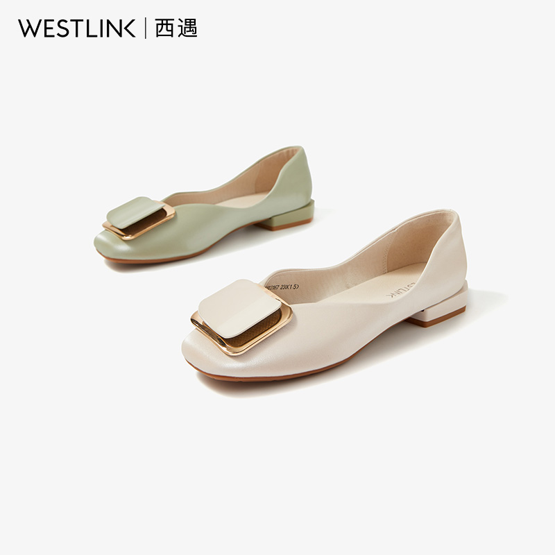 Westlink 西遇 女式平底单鞋 天猫优惠券折后￥99包邮（￥299-200）多款多色可选