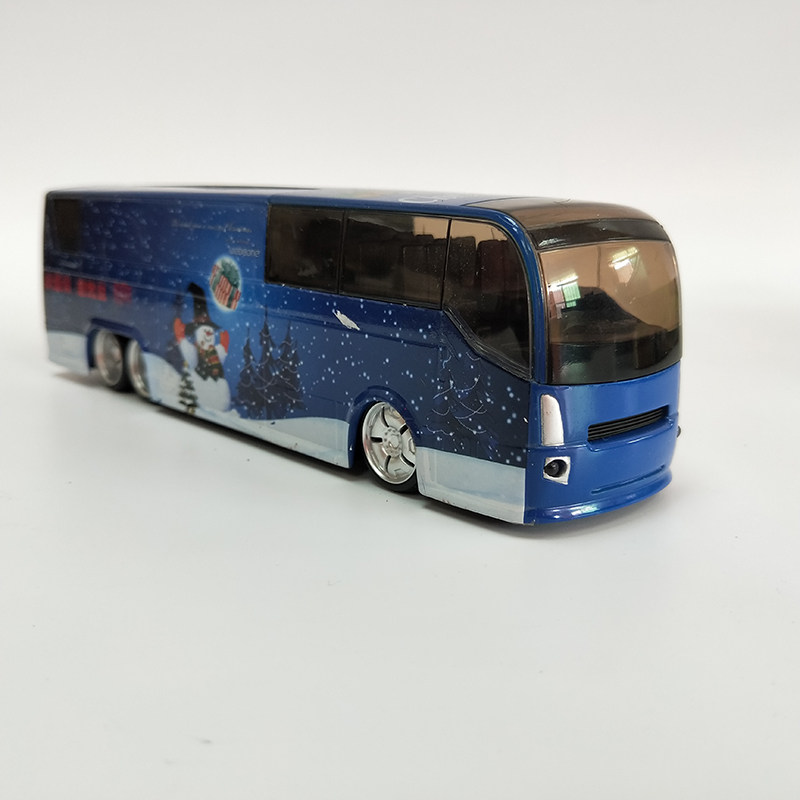 Игрушка 1 50 圣诞节礼物 旅行巴士合金公交模型回力声光儿童玩具车包邮 OTHER