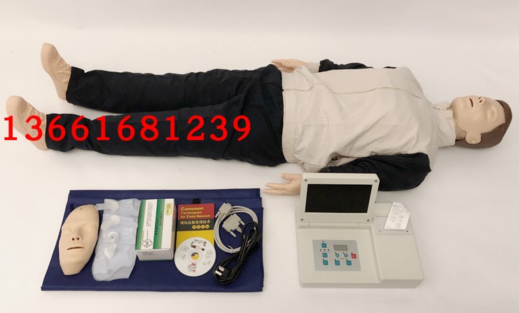 厂家特价CPR690高级大屏幕电脑心肺复苏训练模拟人