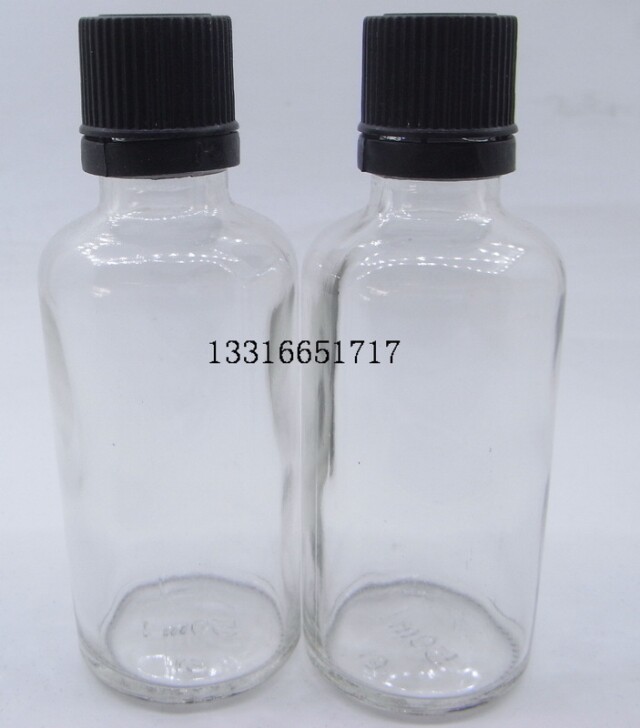 100ml 透明 精油瓶 玻璃瓶 香精瓶 样品瓶 分装瓶 配平塞外盖
