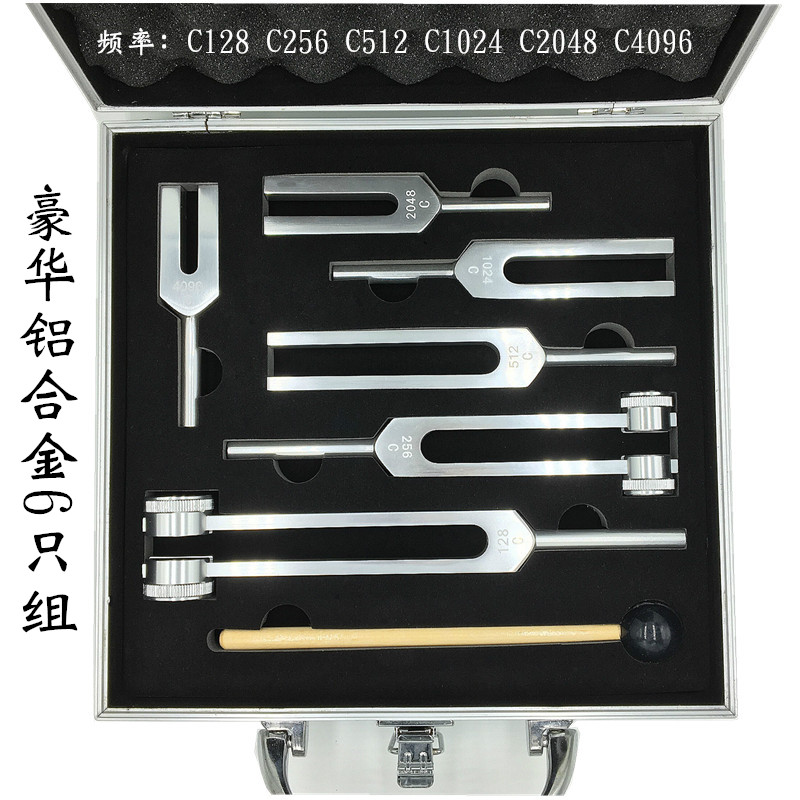 Gift Tuning Fork 128256512 128256512 1024 2048 2048 4096 Plucking Sound Fork Aluminum Luxurious Tuning Fork Group