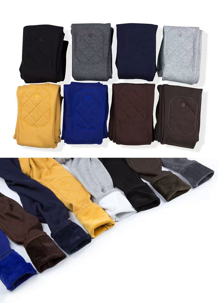 Phân bón đặc biệt XL miếng đệm đầu gối xà cạp nữ chất béo cao eo cao co giãn và quần nhung dày ấm 200 kg quần áo nữ mùa hè đẹp