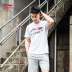Áo thun nam tay ngắn cotton của Li Ning 2019 mùa hè mỏng phần mới chính hãng cổ tròn áo len thời trang giản dị - Áo phông thể thao áo thun reebok nam Áo phông thể thao