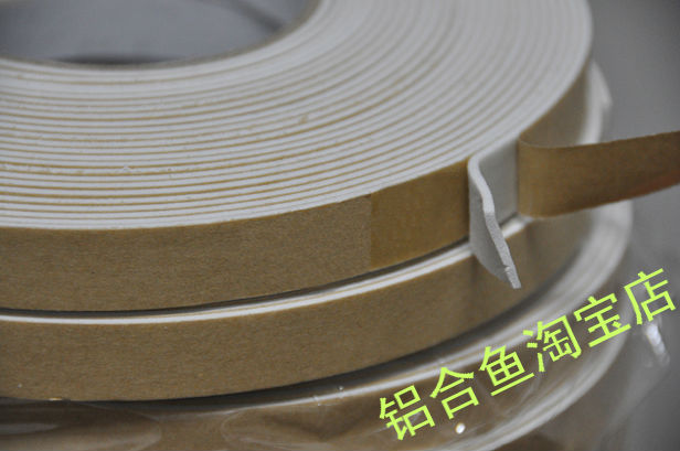 1mm thick * 3 0CM wide * 10M long white EVA Single-sided foam sponge adhesive tape sealing anti-friction buffer adhesive strips-Taobao