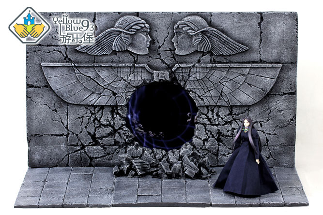 Pleasure Fort Saint Seiya Mythology Resin Scene Gold Saint Seiya War Damaged Wall of Sighs Spot
