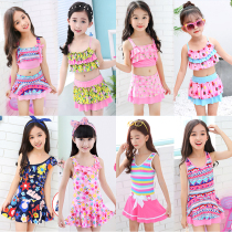 Childrens Swimsuit Womens One-piece Swimsuit Conservative Children Cute Baby Children hipster Swimsuit Set