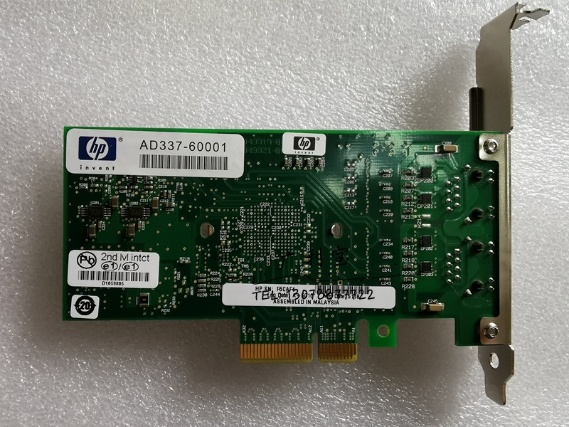 HP HP AD337-60001 RX6600 RX3600 9402PT dual-port Gigabit network card