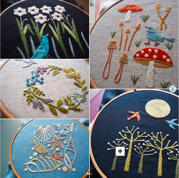 Japan imports DMC original embroidery material Package Alice's December Seasonal Embroidery-Taobao