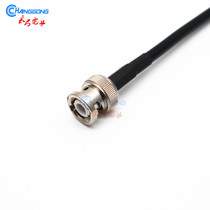 50-3bnc-j male extension cord inner screw internal pin RG58 wire BNC single-head connection cable adapter wire