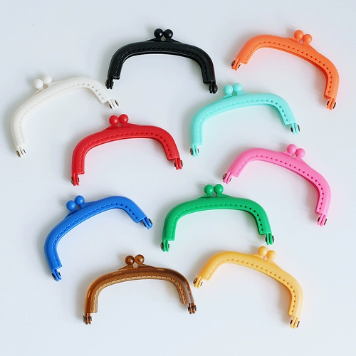 Пластиковый крючок для вязания, кошелек, изогнутый набор материалов с аксессуарами, DIY