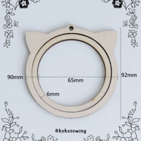 Мини-вышиваемая пассажирская головка кошки