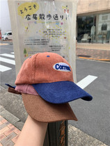 ◆ AIKO ACC ◆-Autumn and winter Korean children corduroy color baseball cap