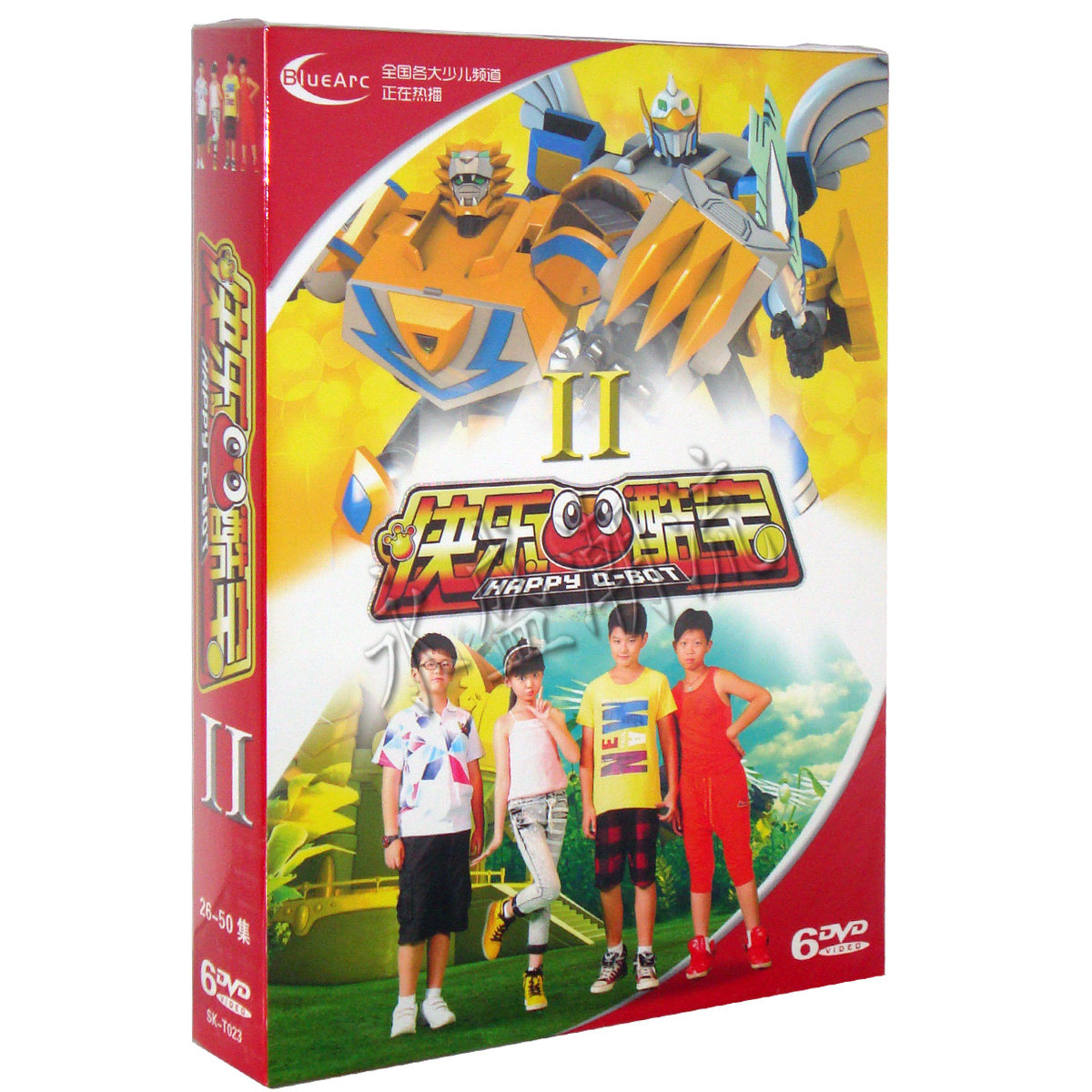 【正版现货】儿童动画片 快乐酷宝第一部2 高清6DVD 26-50集