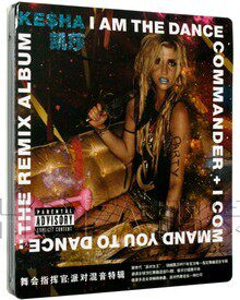 正版专辑|凯莎Ke$ha 舞会指挥官派对混音特辑The Remix Album(CD)
