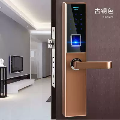 Xindesman intelligent fingerprint lock door sensor card door lock fingerprint code lock Home Access control card reader anti-theft lock