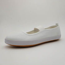 Kindergarten Non-slip Dancing Shoes Indoor Adults Children Parent-child Small White Shoes Breathable Gymnastics Shoes Small White Shoes