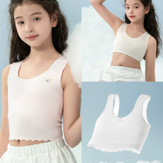 Girls' cotton modal underwear vest