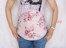 Adult baby pure cotton velvet apron protector waist warm belly surround belly button stomach abdomen waist pad