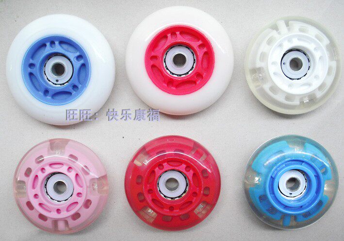 Children's Skies Accessories Flash Wheel Lighting Wheel LED LED LED Wheel Luminous Wheel
