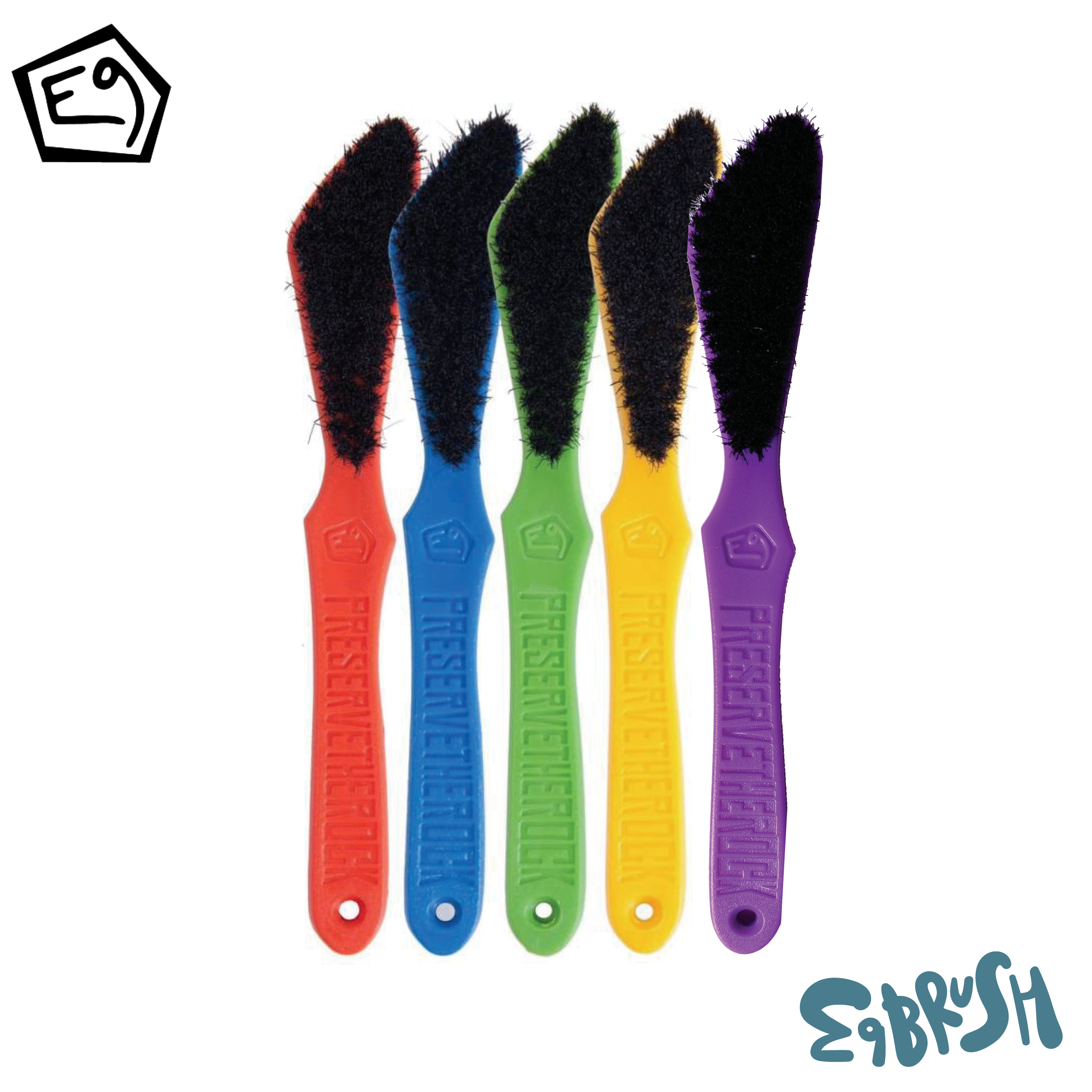 E9 Rock climbing Brush Hard Bear Brush Wipe Powder Reduction Boost Friction Geometric Modeling Small Brush optional